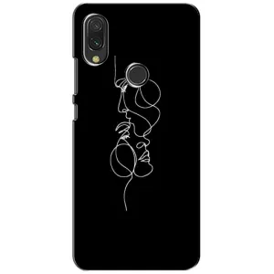Силіконові Чохли Коханій людині для Xiaomi Redmi 7 (Закохана пара)
