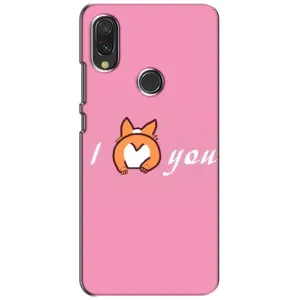 Силіконові Чохли Коханій людині для Xiaomi Redmi 7 (Я тебе кохаю)