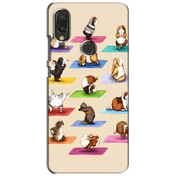 Чехол с рисунком «Ёга свинок» для Xiaomi Redmi 7 Чехол с рисунком «Ёга свинок» для Xiaomi Redmi 7