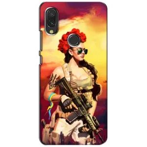 ЗСУ Чехлы (TPU) для Xiaomi Redmi 7 (Женщина солдат)
