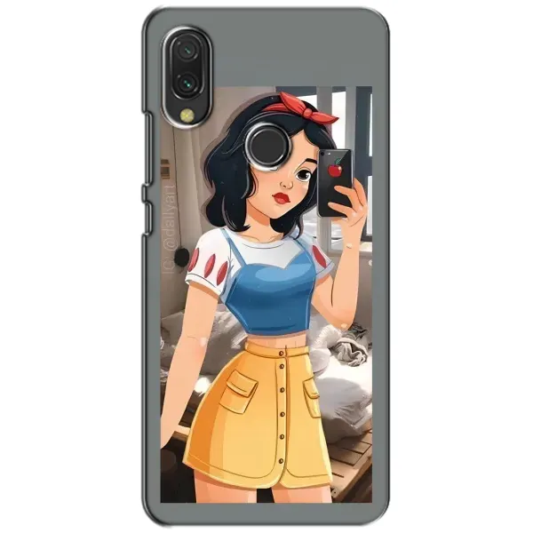 Чехол с рисунком «Белоснежка с телефоном» для Xiaomi Redmi 7