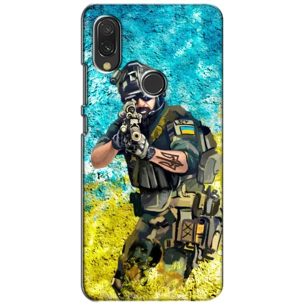 Чехол с рисунком «ЗСУ Воин» для Xiaomi Redmi 7 Чехол с рисунком «ЗСУ Воин» для Xiaomi Redmi 7
