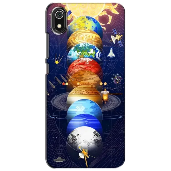 Чехол с рисунком «Арт планети» для Xiaomi Redmi 7A Чехол с рисунком «Арт планети» для Xiaomi Redmi 7A