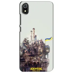 Чехлы на военную тематику для Xiaomi Redmi 7A (Азовсталь)