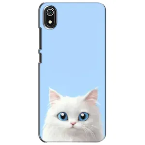 Чехол на тематику: Коты для Xiaomi Redmi 7A (Белый кот)