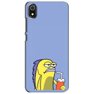 Бампер с принтом Мемы для Xiaomi Redmi 7A (Безразличие)
