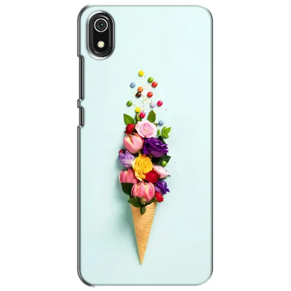 Чехол с рисунком «Цветок-мороженное» для Xiaomi Redmi 7A Чехол с рисунком «Цветок-мороженное» для Xiaomi Redmi 7A