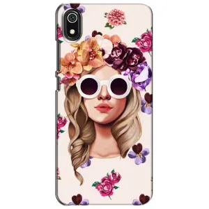 Чехол с картинкой Модные Девчонки Xiaomi Redmi 7A (Девушка в очках)