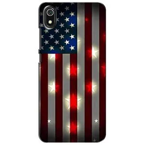Чехол Флаг USA для Xiaomi Redmi 7A (Флаг США 2)