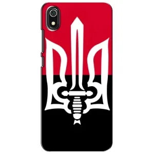 Чохли УПА (Червоно-Чорний) на Xiaomi Redmi 7A (Герб України)