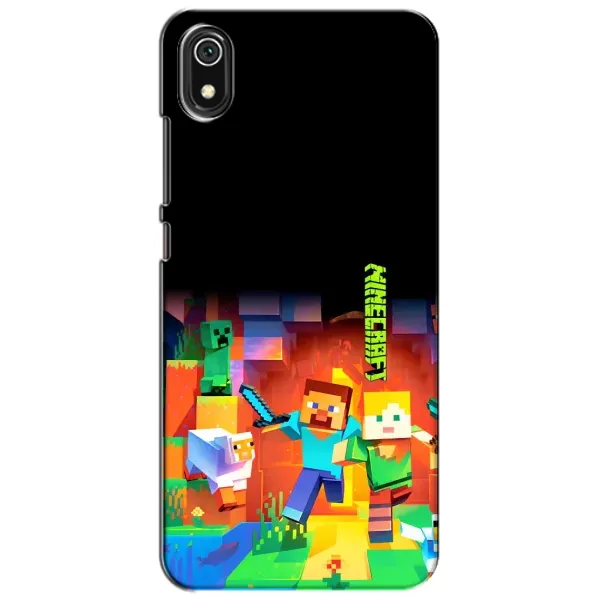 Чехол с рисунком «Герой Майнкрафт» для Xiaomi Redmi 7A Чехол с рисунком «Герой Майнкрафт» для Xiaomi Redmi 7A