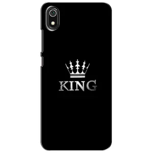 Чехол (Корона на чёрном фоне) для Редмі 7А (KING)