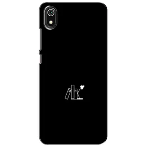 Чехол с картинками на черном фоне для Xiaomi Redmi 7A (Книжки)