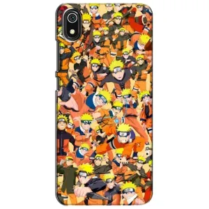 Чехлы с принтом Наруто на Xiaomi Redmi 7A (Коллаж Наруто)
