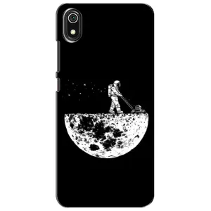 Силиконовый Чехол с принтом "Космонавты" на Xiaomi Redmi 7A (Космонавт)