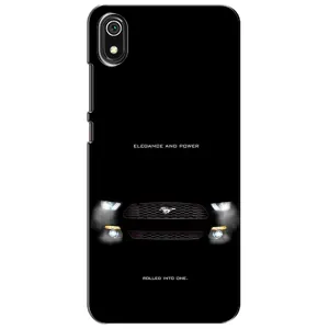 Чехлы с тематикой "Крутые машины" на Xiaomi Redmi 7A (Черный Land Rover)