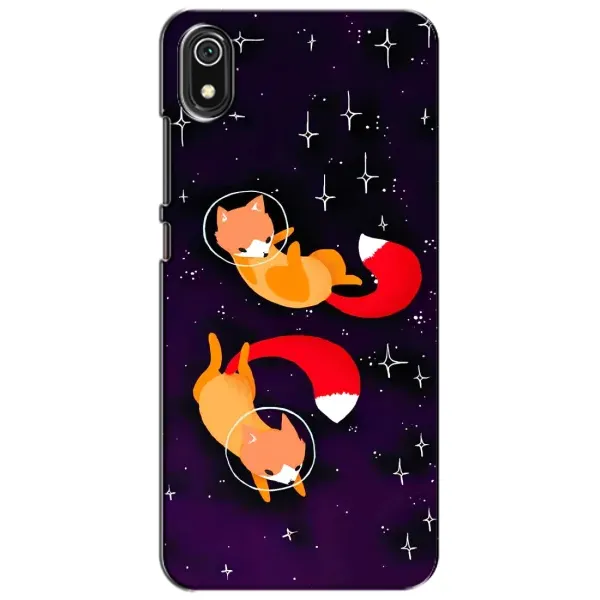 Чехол с рисунком «Лисы» для Xiaomi Redmi 7A Чехол с рисунком «Лисы» для Xiaomi Redmi 7A