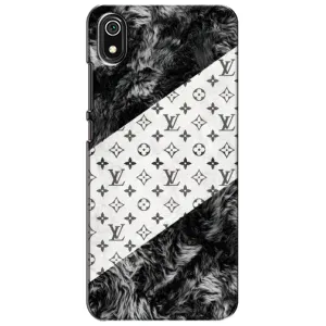 Чехол Стиль Louis Vuitton на Xiaomi Redmi 7A (LV на белом)