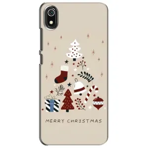 Чехол Санта Клаус для Xiaomi Redmi 7A (Merry Christmas)