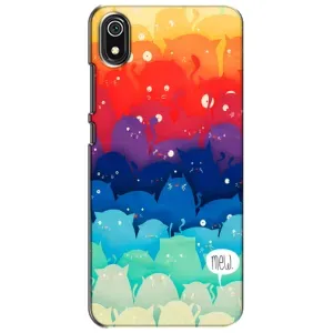 Силиконовый чехол с котиком для Xiaomi Redmi 7A (Mew)