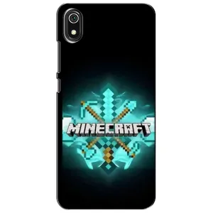 Чехол майнкрафт для Xiaomi Redmi 7A (MineCraft 2)