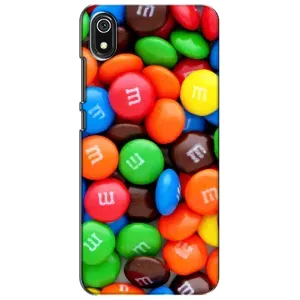 Чохол з зображенням смачної їжі для Xiaomi Redmi 7A (Різнокольорові M&M'S)