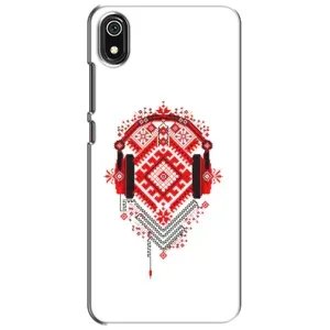 Силиконовый Чехол на Xiaomi Redmi 7A с картинкой Вышиванки (Модная вышиванка)