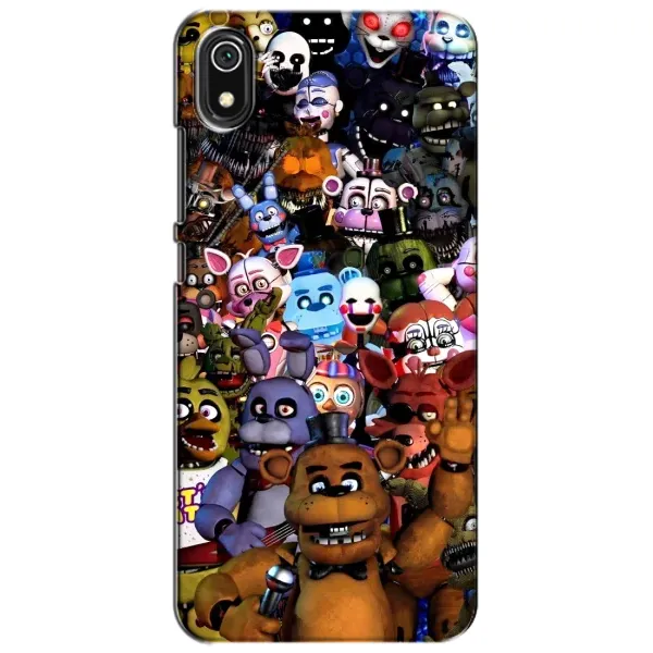 Чехол с рисунком «Персонажи Фредди» для Xiaomi Redmi 7A Чехол с рисунком «Персонажи Фредди» для Xiaomi Redmi 7A
