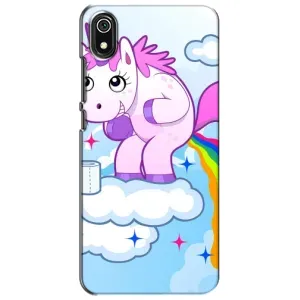 Чехол Unicorn на Xiaomi Redmi 7A (Радуга единорожка)