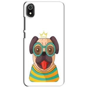 Бампер для Xiaomi Redmi 7A с картинкой "Песики" (Собака Король)