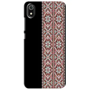 Силиконовый Чехол на Xiaomi Redmi 7A с картинкой Вышиванки (Стильная вишиванка)