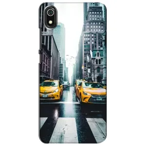 Силиконовый бампер (Работники) на Xiaomi Redmi 7A (Такси)