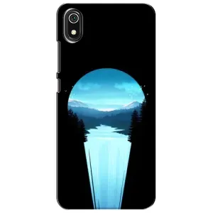 Літній Чохол на Xiaomi Redmi 7A (Синій Водоспад)