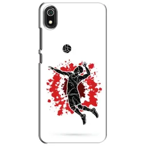 Чохли з прінтом Спортивна тематика для Xiaomi Redmi 7A (Волейболіст)
