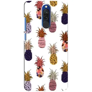 Чохол з зображенням смачної їжі для Xiaomi Redmi 8 (Ананаси)