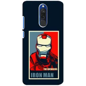 Чехол Супергерой Железный человек на Xiaomi Redmi 8 (Art Iron man)