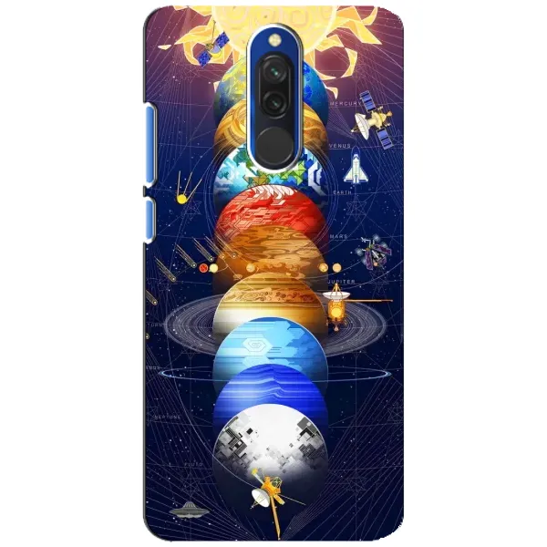 Чехол с рисунком «Арт планети» для Xiaomi Redmi 8 Чехол с рисунком «Арт планети» для Xiaomi Redmi 8