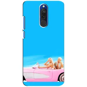 Силиконовый Чехол Барби Фильм на Xiaomi Redmi 8 (Барби и Кен)