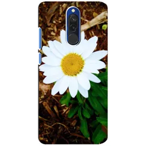 Чохол з ромашками на Xiaomi Redmi 8 (Біла ромашка)