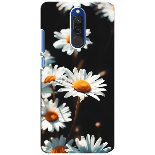 Чехол с рисунком «Белые ромашки» для Xiaomi Redmi 8 Чехол с рисунком «Белые ромашки» для Xiaomi Redmi 8