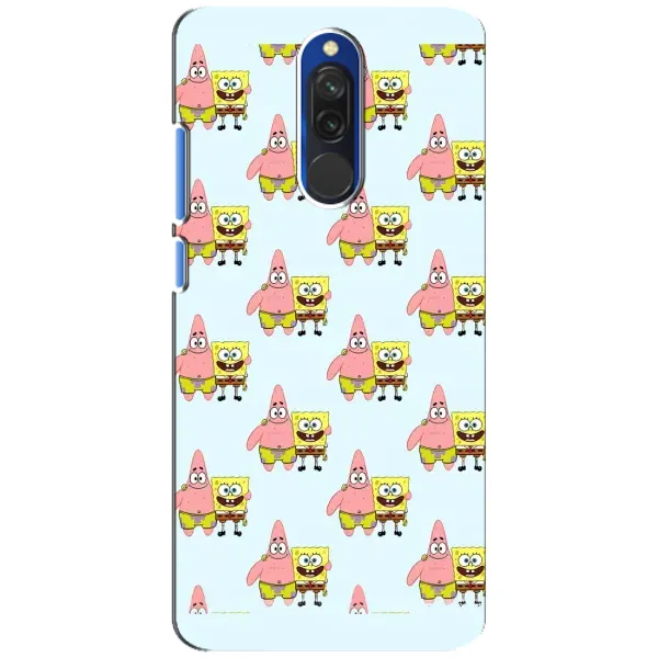 Чехол с рисунком «Боб и Патрик» для Xiaomi Redmi 8