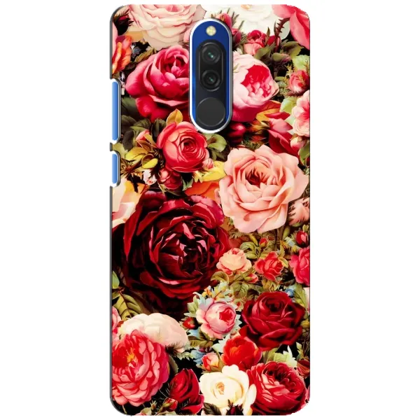 Чехол с рисунком «Букет цветов» для Xiaomi Redmi 8 Чехол с рисунком «Букет цветов» для Xiaomi Redmi 8