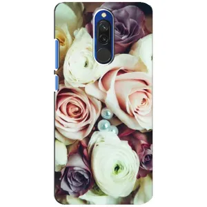 Чохли з принтом Троянд для Xiaomi Redmi 8 (Букет Троянд)