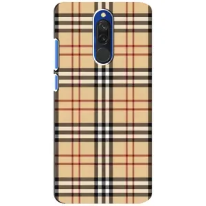 Чехол с рисунком «Burberry стиль» для Xiaomi Redmi 8