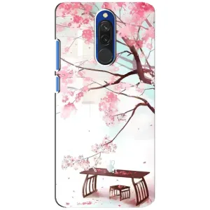 Чохол з картинкою Сакури на Xiaomi Redmi 8 (Чайна церемонія)