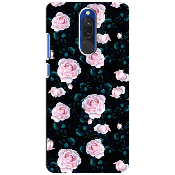 Чехол с рисунком «Чайные розы» для Xiaomi Redmi 8 Чехол с рисунком «Чайные розы» для Xiaomi Redmi 8