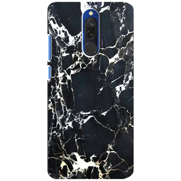 Чехол с рисунком «Чёрный мрамор» для Xiaomi Redmi 8 Чехол с рисунком «Чёрный мрамор» для Xiaomi Redmi 8