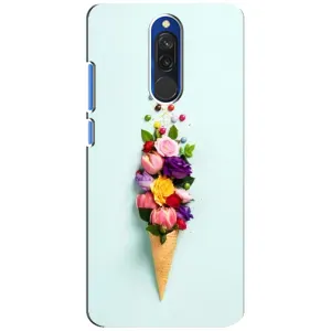 Чохли з тематикою "КВІТИ" на Xiaomi Redmi 8 (Квітка-морозиво)