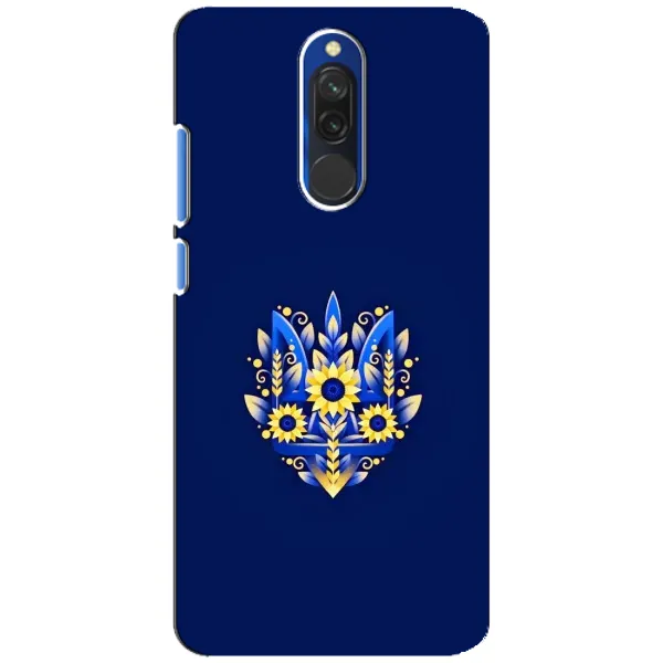 Чехол с рисунком «Цветущий Герб» для Xiaomi Redmi 8