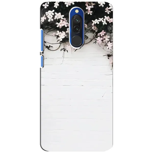 Чехол с рисунком «Цветы на стене» для Xiaomi Redmi 8 Чехол с рисунком «Цветы на стене» для Xiaomi Redmi 8